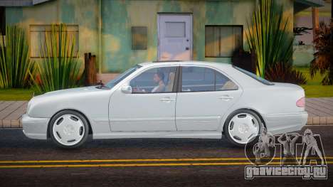 Mercedes Benz W210 E55 96 Interior - Jawa Brown для GTA San Andreas