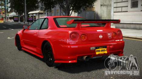 Nissan Skyline R34 GT-R X-Style для GTA 4