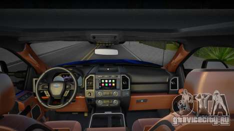 Ford Super Duty Tremor 2020 Blue для GTA San Andreas