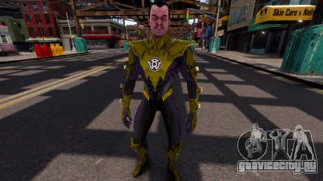 Injustice Sinestro для GTA 4