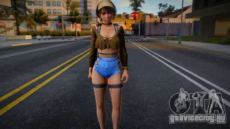 DOAXVV Patty - Gal Outfit (Rollable Hoodie) Chan для GTA San Andreas