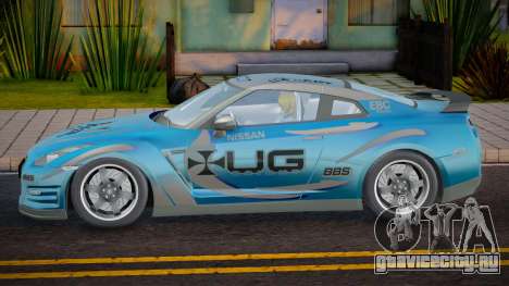 Nissan GT-R R35 Egoist 11 для GTA San Andreas