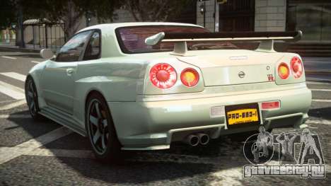Nissan Skyline R34 GT-R S-Tuning для GTA 4