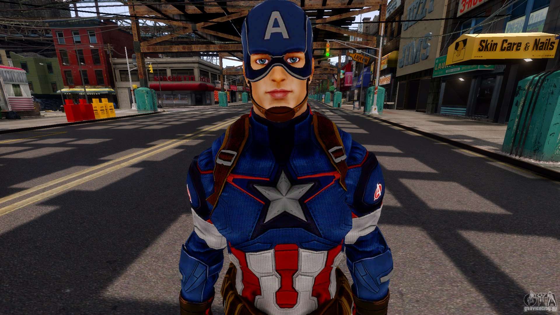 Captain America Avengers 2 для GTA 4