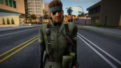 Naked Snake (with bandana and eyepatch) from Met для GTA San Andreas