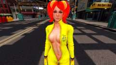 Redhead Juliet Starling in sport rider outfit для GTA 4