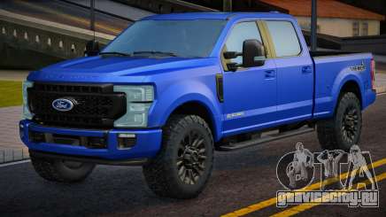 Ford Super Duty Tremor 2020 Blue для GTA San Andreas
