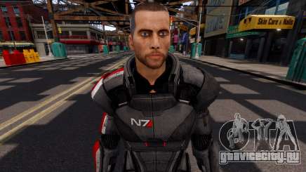 Mass Effect 3 Shepard Default Armor (PED) для GTA 4