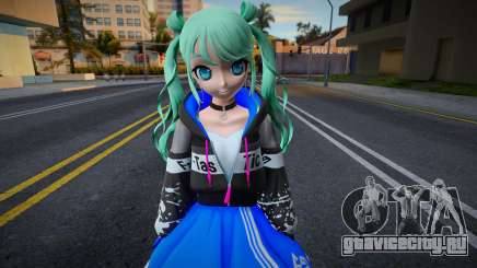 PDFT Hatsune Miku Vivid BAD SQUAD для GTA San Andreas