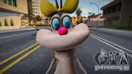 Olivia from Oggy and the Cockroaches для GTA San Andreas