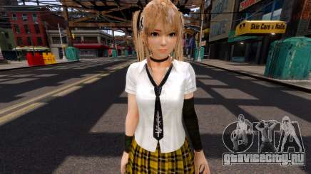 Dead Or Alive 5U - Marie Rose Schoolgirl для GTA 4