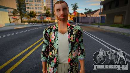 Дуэйн в гавайской рубашке 2K для GTA San Andreas