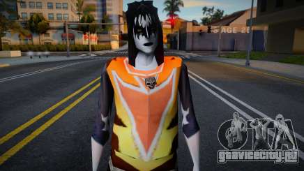 KISS Band Member - Gene для GTA San Andreas