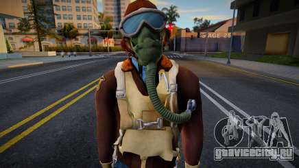 Piloto Call of Duty World at War для GTA San Andreas