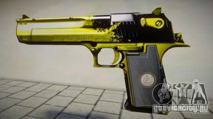 Deagle (Yellow-Black) Etexuro Mods для GTA San Andreas