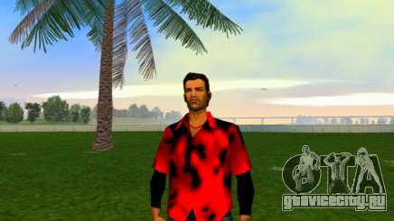 Tommy Flame Shirt для GTA Vice City