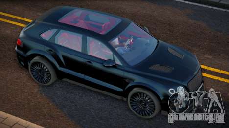 Bentley Bentayga MANSORY Diamond для GTA San Andreas