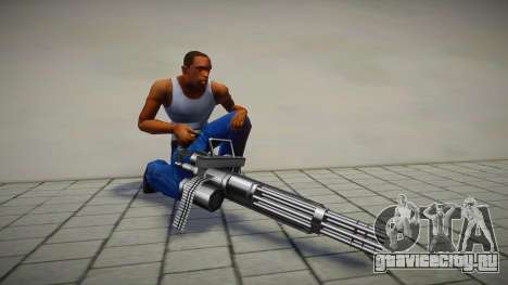 New Minigun v1 для GTA San Andreas