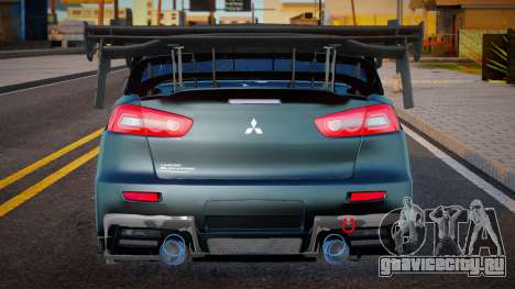 Mitsubishi Evo Lancer X Gor для GTA San Andreas