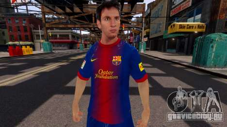 Lionel Messi Skin для GTA 4