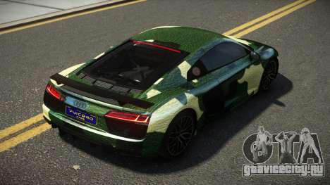 Audi R8 V10 Plus Racing S1 для GTA 4