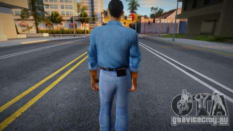 Character Redesigned - Hernandez для GTA San Andreas
