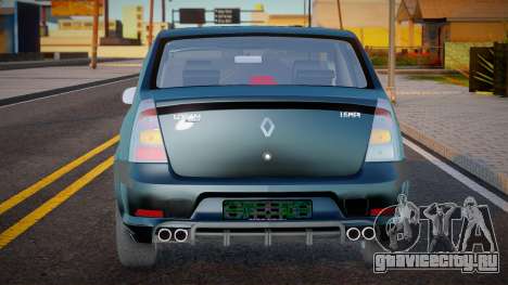 Renault Logan Evil для GTA San Andreas