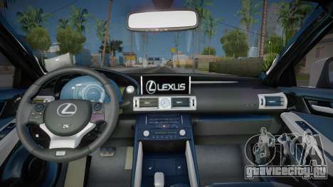 Lexus IS350 CCD для GTA San Andreas