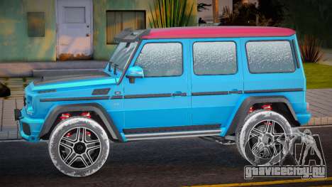 Mercedes-Benz G500 4x4 Brabus Winter для GTA San Andreas