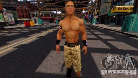 John Cena Rise Above Hate Ped Clothes для GTA 4