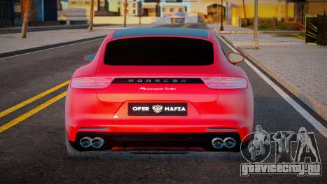 Porsche Panamera Oper для GTA San Andreas