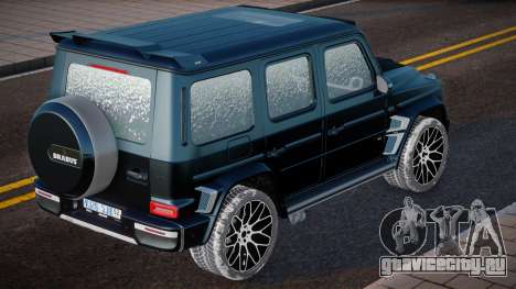 Mercedes-Benz G63 Brabus 700 Black для GTA San Andreas