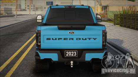 Ford Super Duty 2023 Tremor v1 для GTA San Andreas