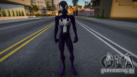 Black Suit from Ultimate Spider-Man 2005 v2 для GTA San Andreas