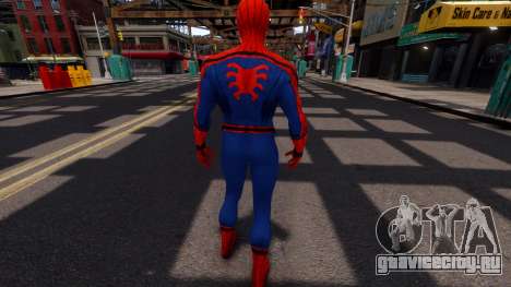 Spider-Man Homecoming Civil War Suit retexture для GTA 4