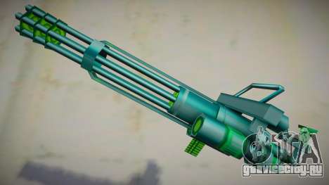 Green Goo minigun для GTA San Andreas