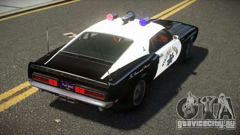 1969 Shelby GT500 R-XT Police для GTA 4