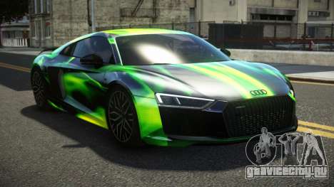 Audi R8 V10 Plus Racing S2 для GTA 4