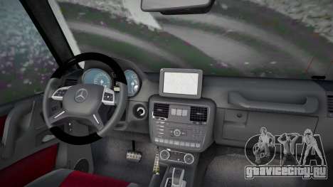 Mercedes-Benz Brabus G900 Winter v1 для GTA San Andreas