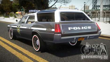 Oldsmobile Vista Cruiser Police V1.1 для GTA 4