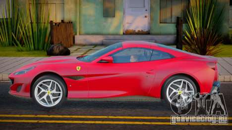 Ferrari Portofino RED для GTA San Andreas