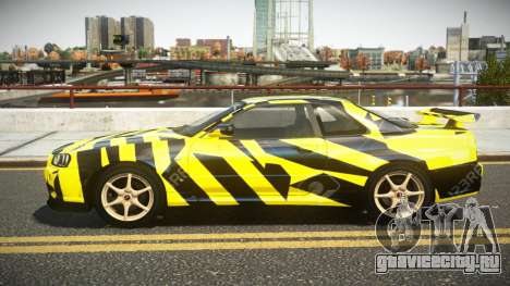 Nissan Skyline R34 UnE V-Spec S4 для GTA 4