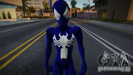 Black Suit from Ultimate Spider-Man 2005 v8 для GTA San Andreas