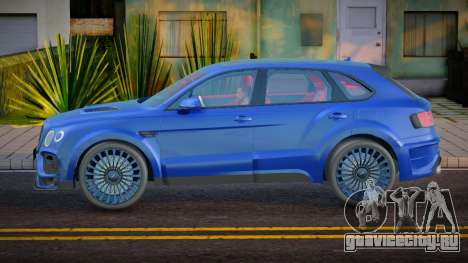 Bentley Bentayga MANSORY CCD для GTA San Andreas