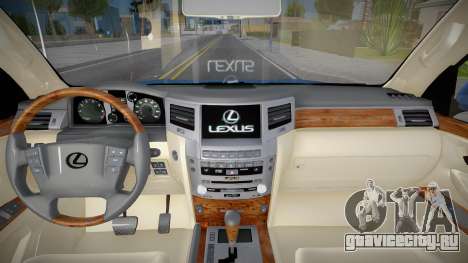 Lexus LX570 Luxury для GTA San Andreas