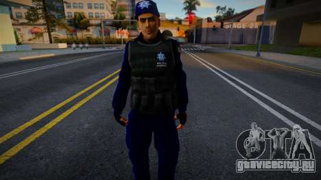 Новый работник полиции 2 для GTA San Andreas