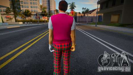 Tommy Vercetti HD Default Golfer Outfit DLC The для GTA San Andreas