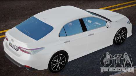 Toyota Camry V75 2022 Ukr Plate для GTA San Andreas
