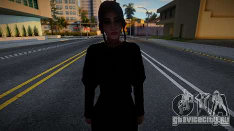 Девушка в черном платье для GTA San Andreas