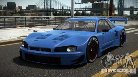 Nissan Skyline R34 Racing Tune для GTA 4